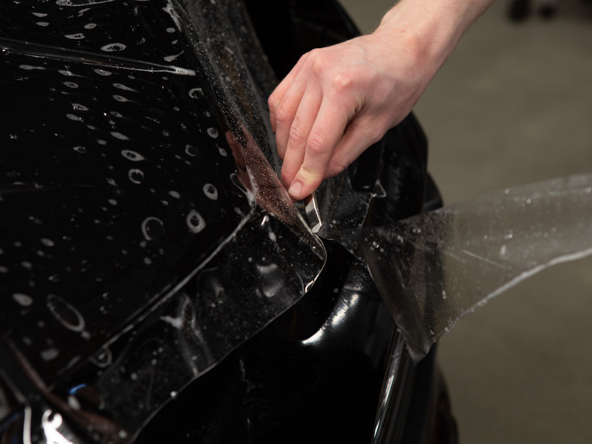 Paint protection film installation