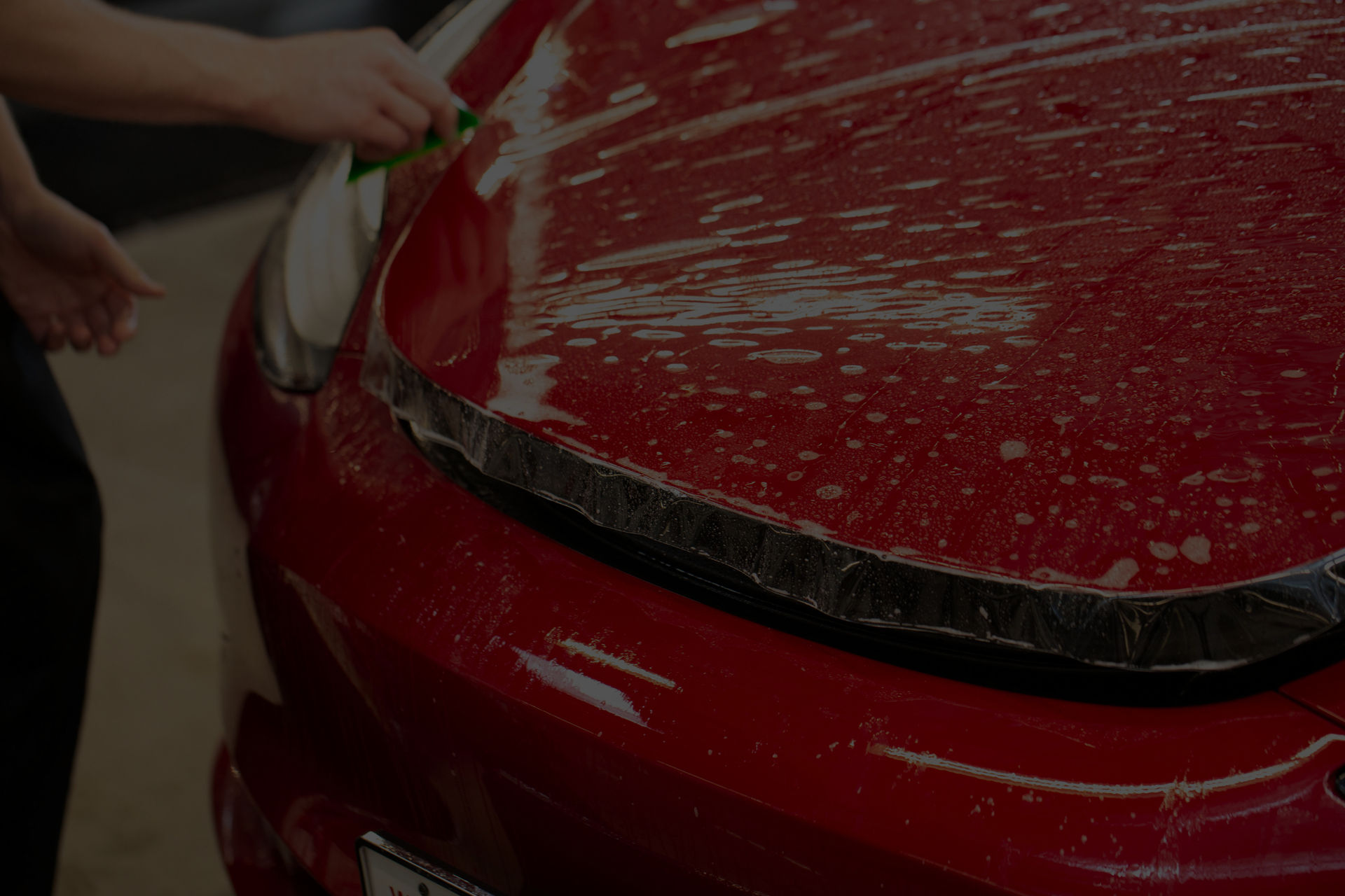 Paint protection film installation